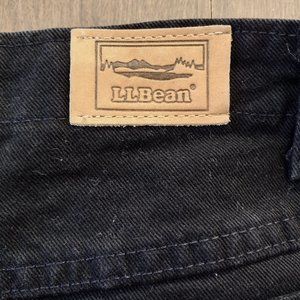 Never Worn 90s LL Bean Womens Jeans 12 Black Comfort Waist High Rise